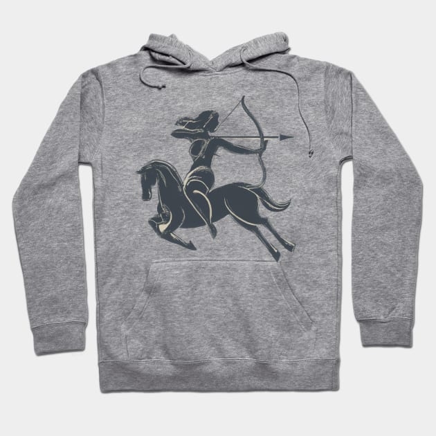 sagittarius Hoodie by Blue Afro